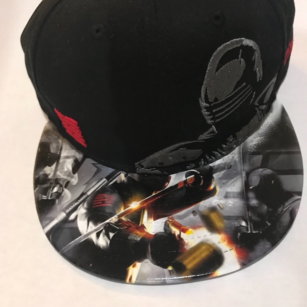 Custom G.I.Joe New Era SnapBack Snake Eyes